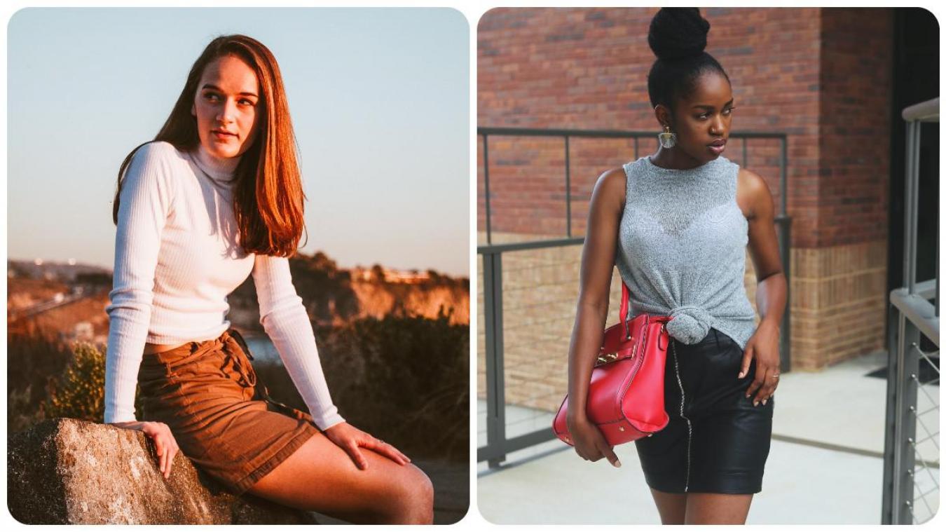 Tenue avec sale jupe velours